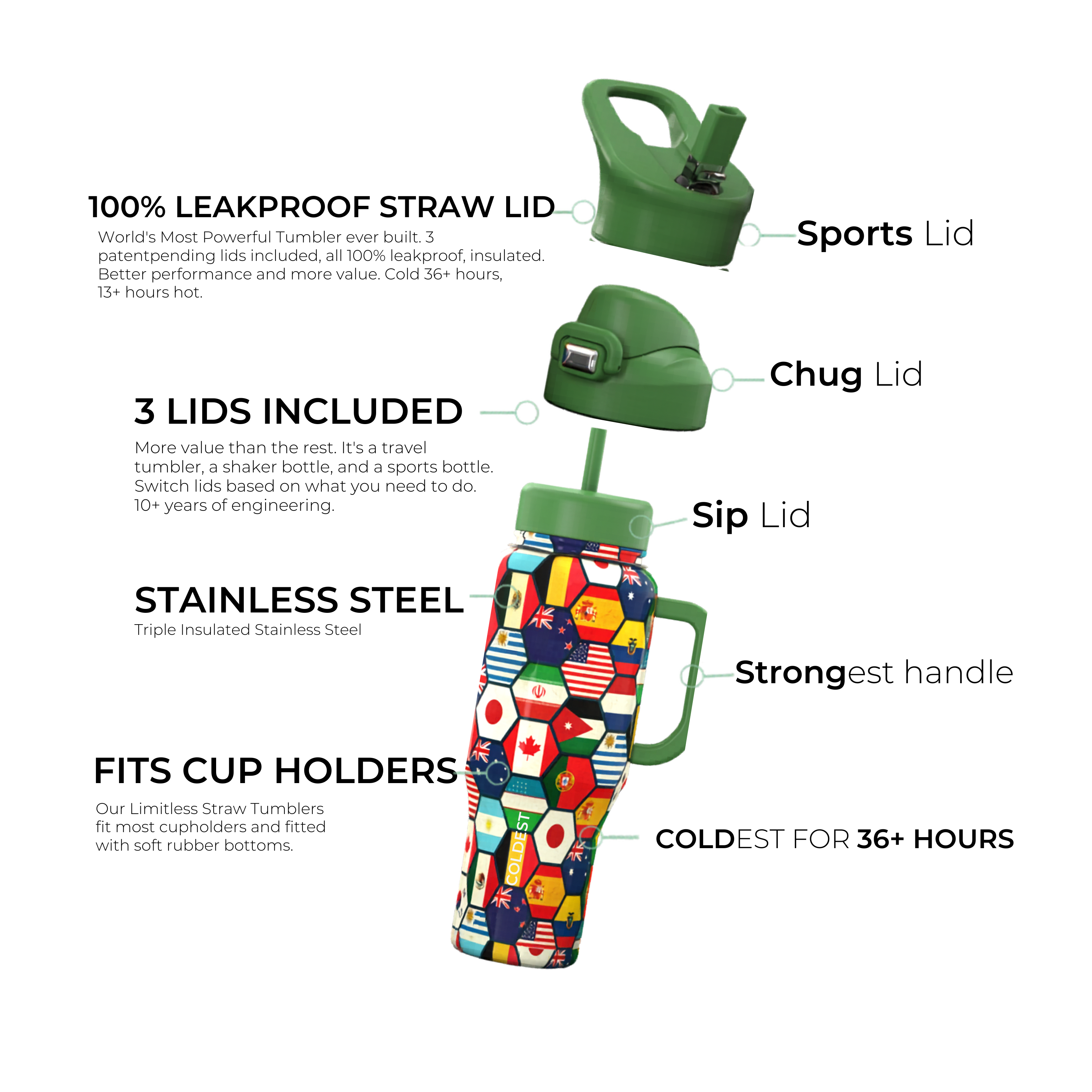 COLDEST 46oz Limitless Ultra v8 COLDEST 46oz Limitless Ultra v8