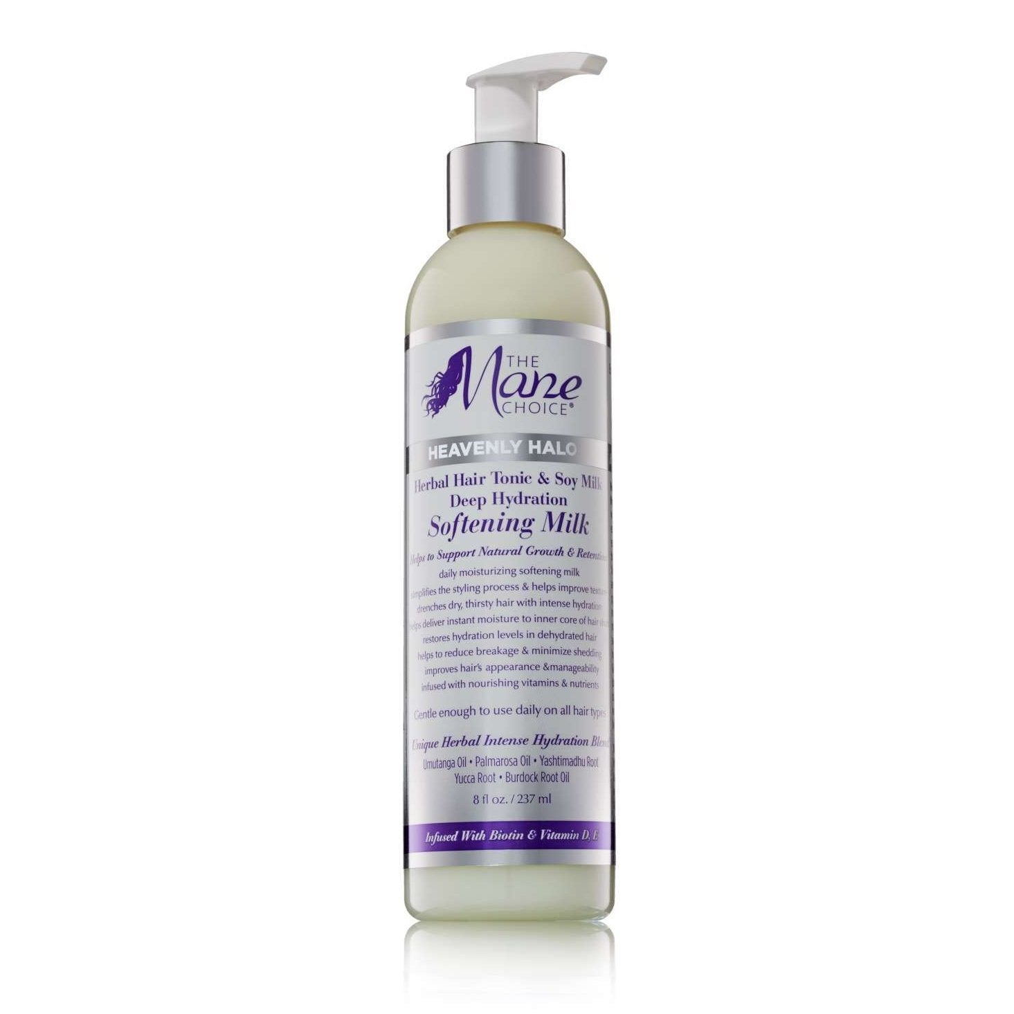 The Mane Choice Heavenly Halo Herbal Hair Tonic Soy Milk Deep Hydration Softening Milk The Mane Choice Heavenly Halo Herbal Hair Tonic Soy Milk Deep Hydration Softening Milk
